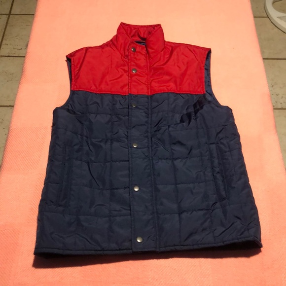 ⭐️⬇️ Gap Men’s Multicolor Puffer Vest Jacket - Picture 1 of 7